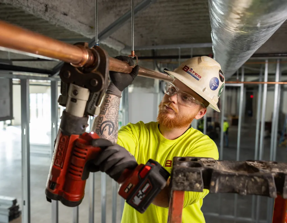 How Bates approaches medical gas piping