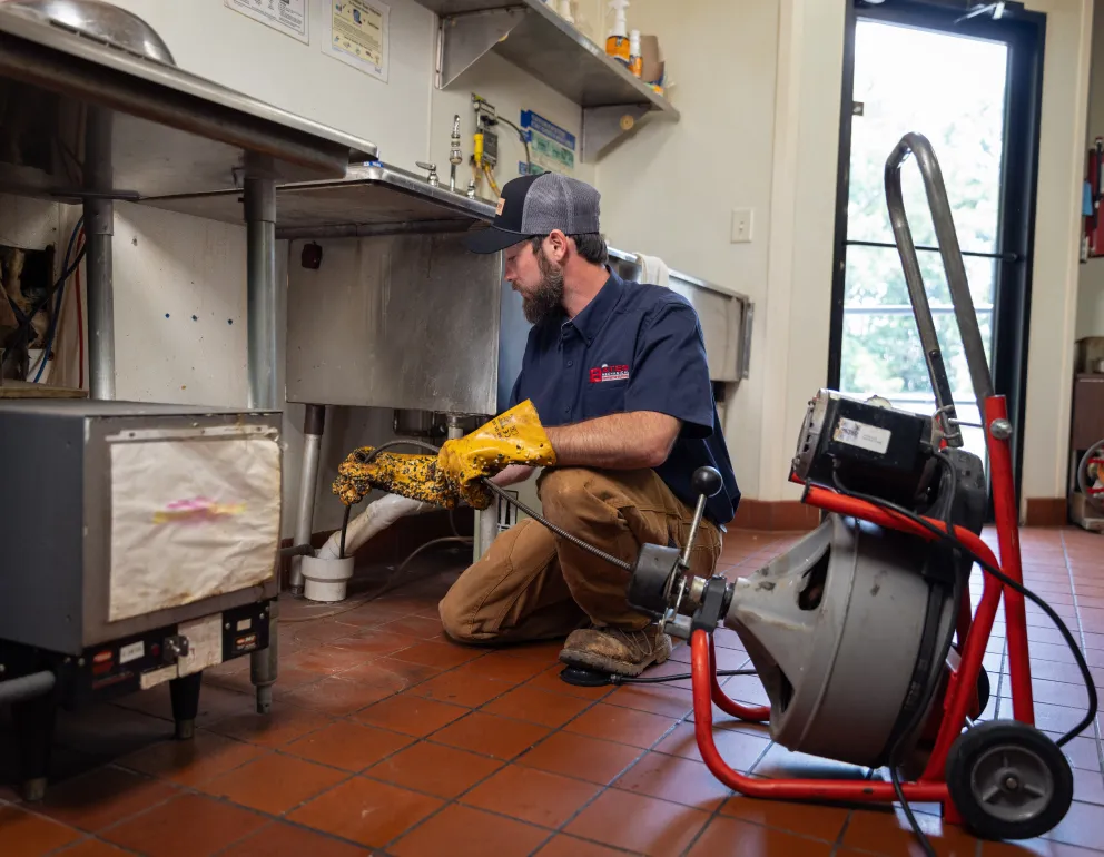 Plumbing systems built for commercial kitchens
