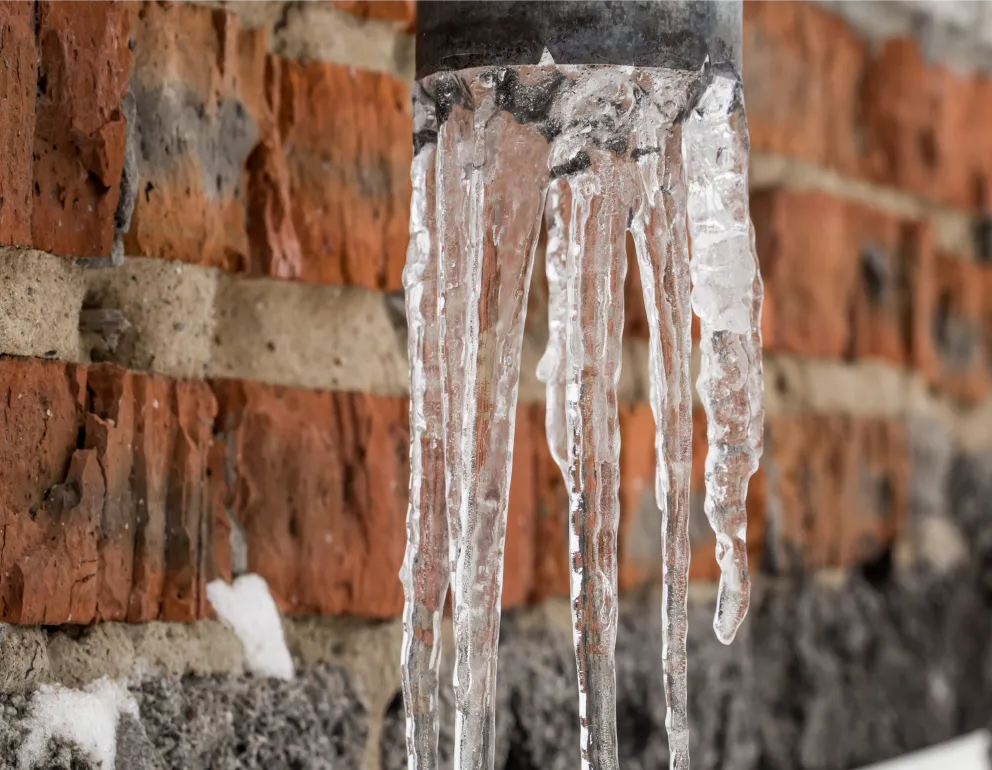 What are frozen or burst pipes