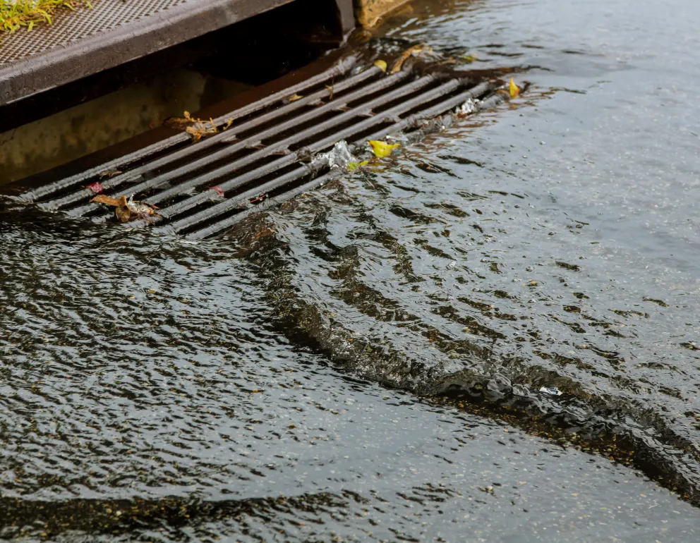 What are storm drainage systems